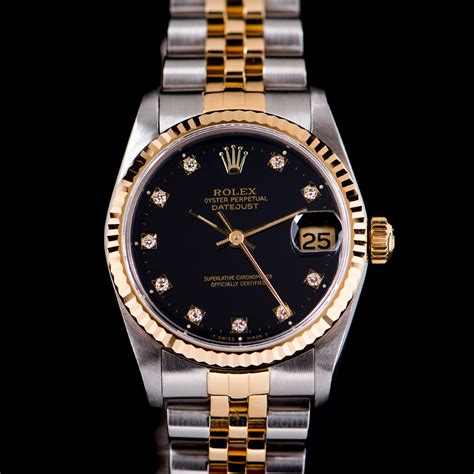 rolex oyster perpetual datejust goldsmiths|Rolex 31mm Datejust diamond bezel.